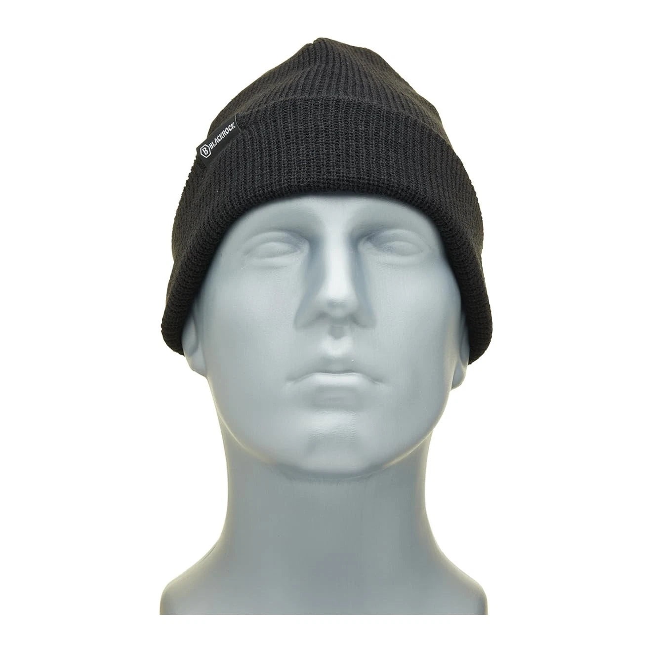 Blackrock Unisex Black Thermal Beanie Hat,Lightweight Running Skull Cap,One Size