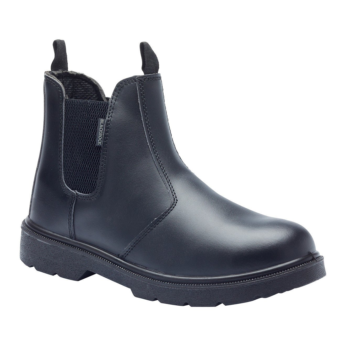 Blackrock Mens Dealer Boots Chelsea Leather Safety Work Steel Toe Cap Shoes