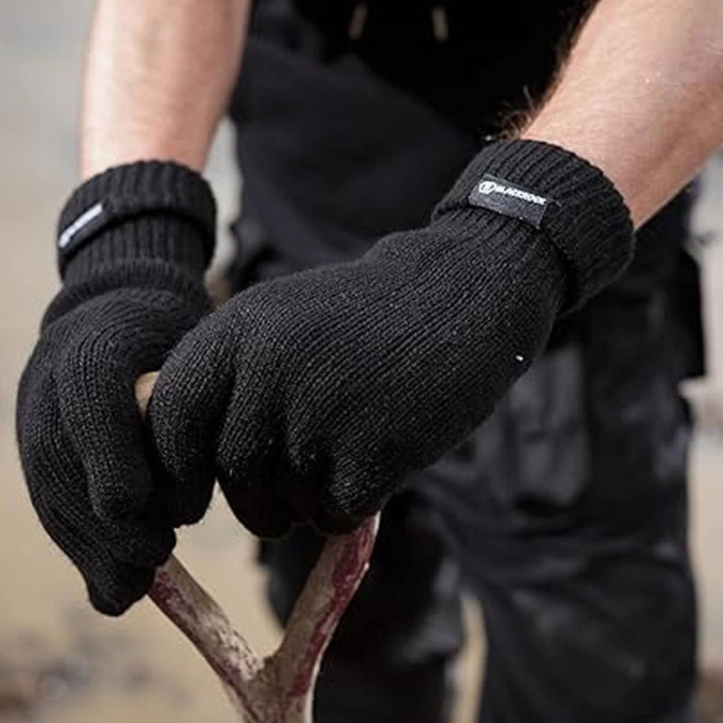 Blackrock HEAT Thermal Gloves, Mens Gloves, Womens Gloves, Winter Gloves, Black