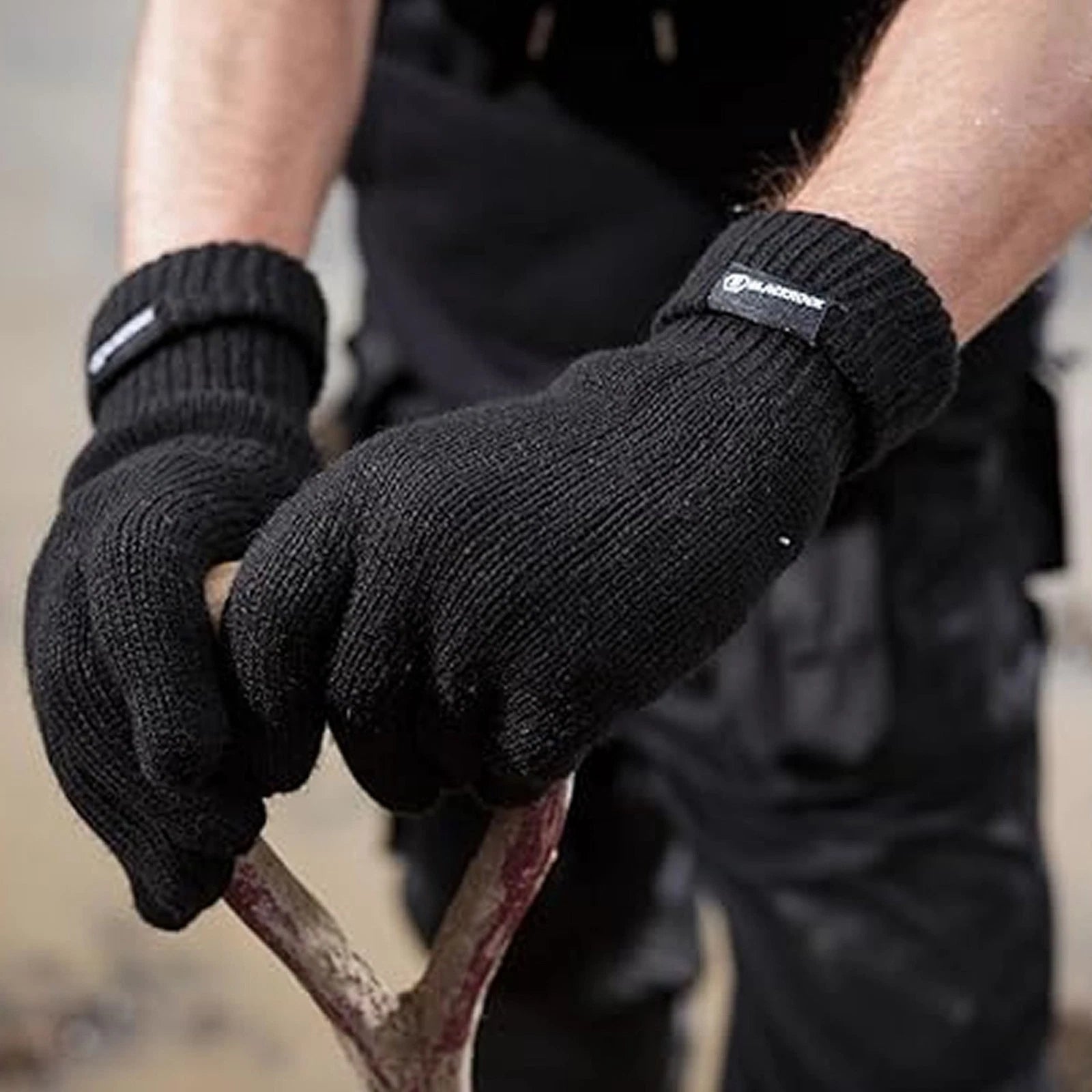 Blackrock HEAT Thermal Gloves, Mens Gloves, Womens Gloves, Winter Gloves, Black