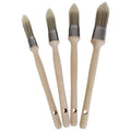 ProDec 4 Peice Pointed Sash Brush Set Synthetic Filaments Fine Finish