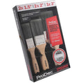PRODEC Trojan Synthetic 6-Piece Paint Brush Set Painting Complete Decorating Kit